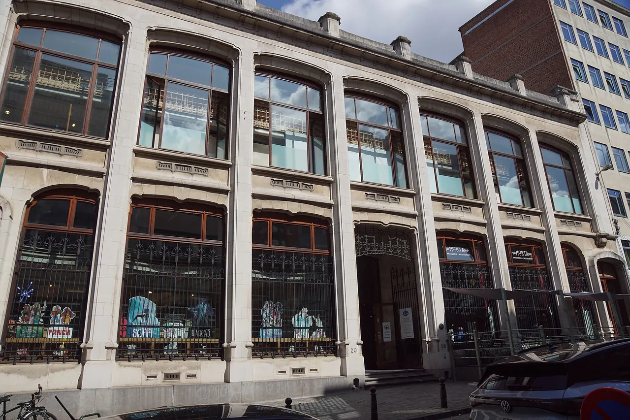 The former Waucquez department store, home of Brussels' Comics Art Museum