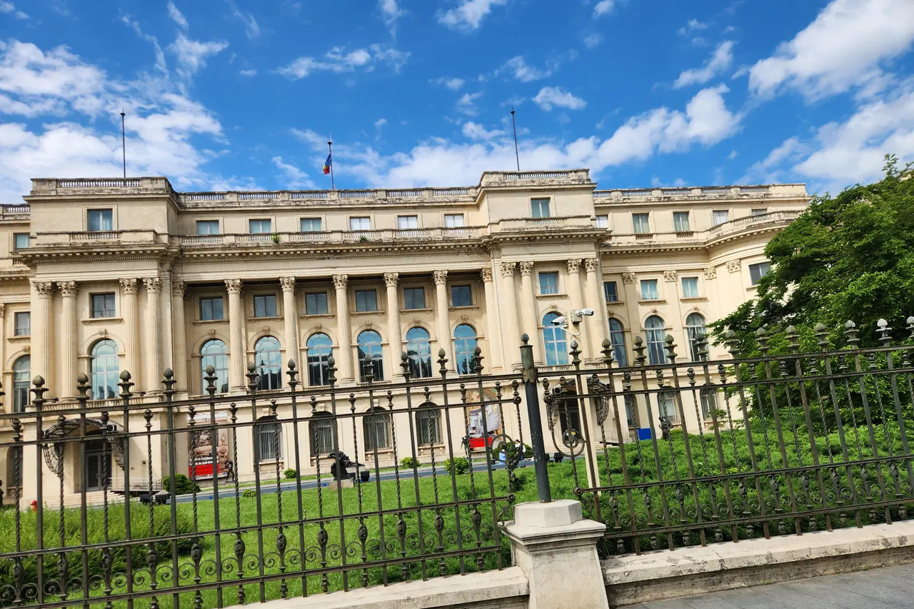 Former Royal Palace housing the National Museum of Art of Romania