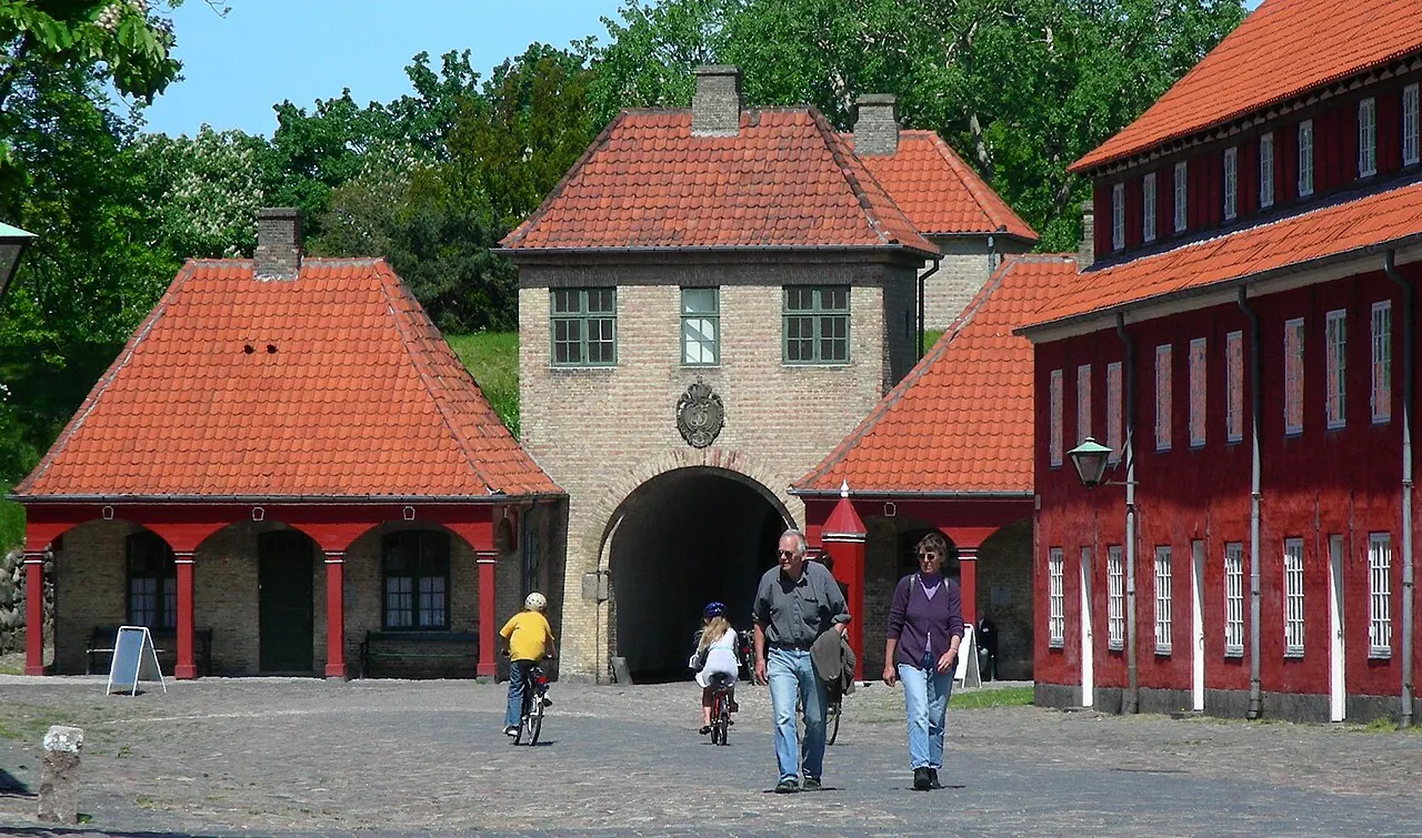 The Norgesport gateway at Copenhagen's Kastellet citadel