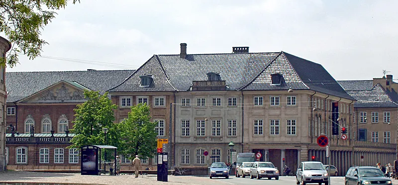 The National Museum of Denmark building beside Frederiksholms Canal