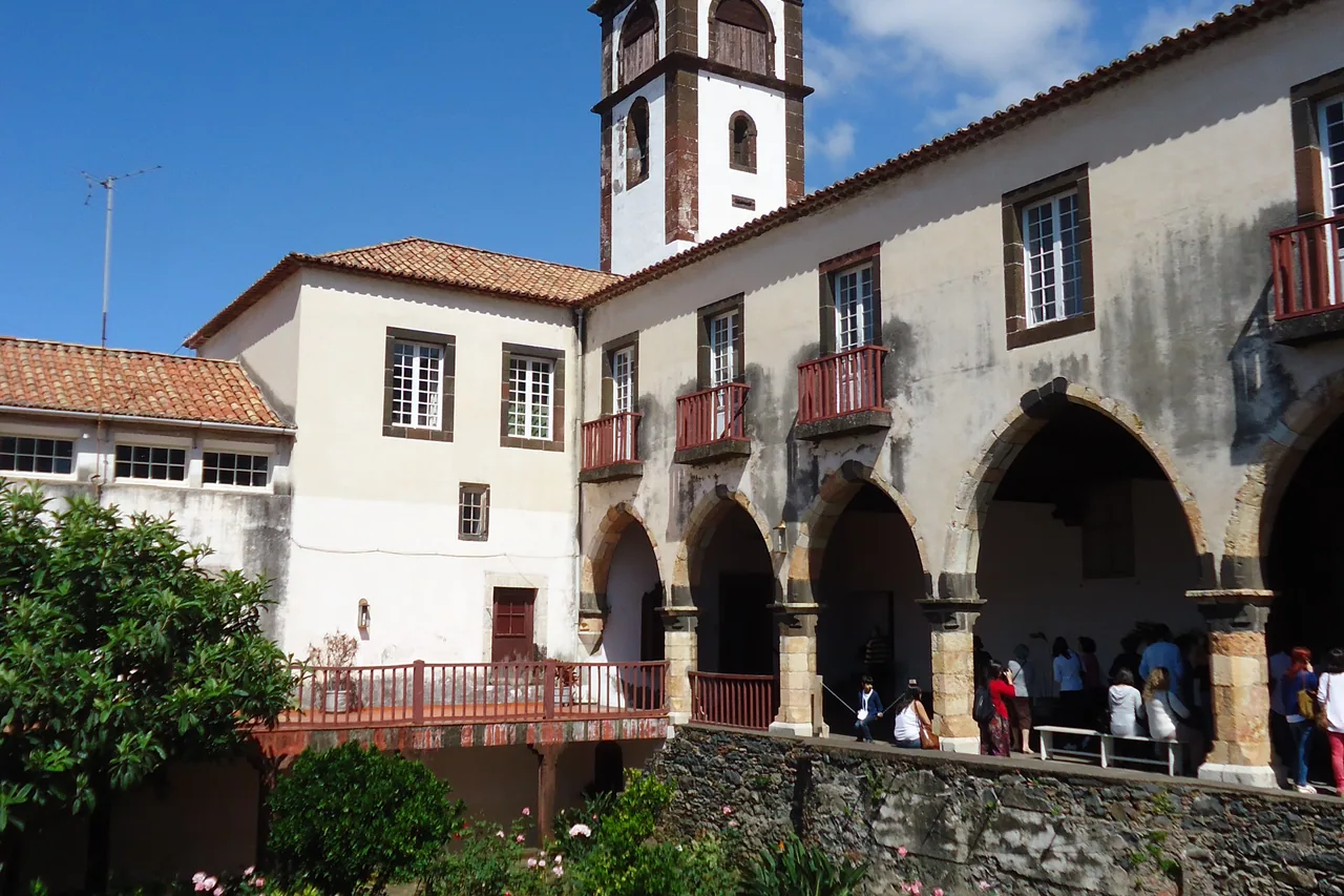 The historic Santa Clara convent in Funchal