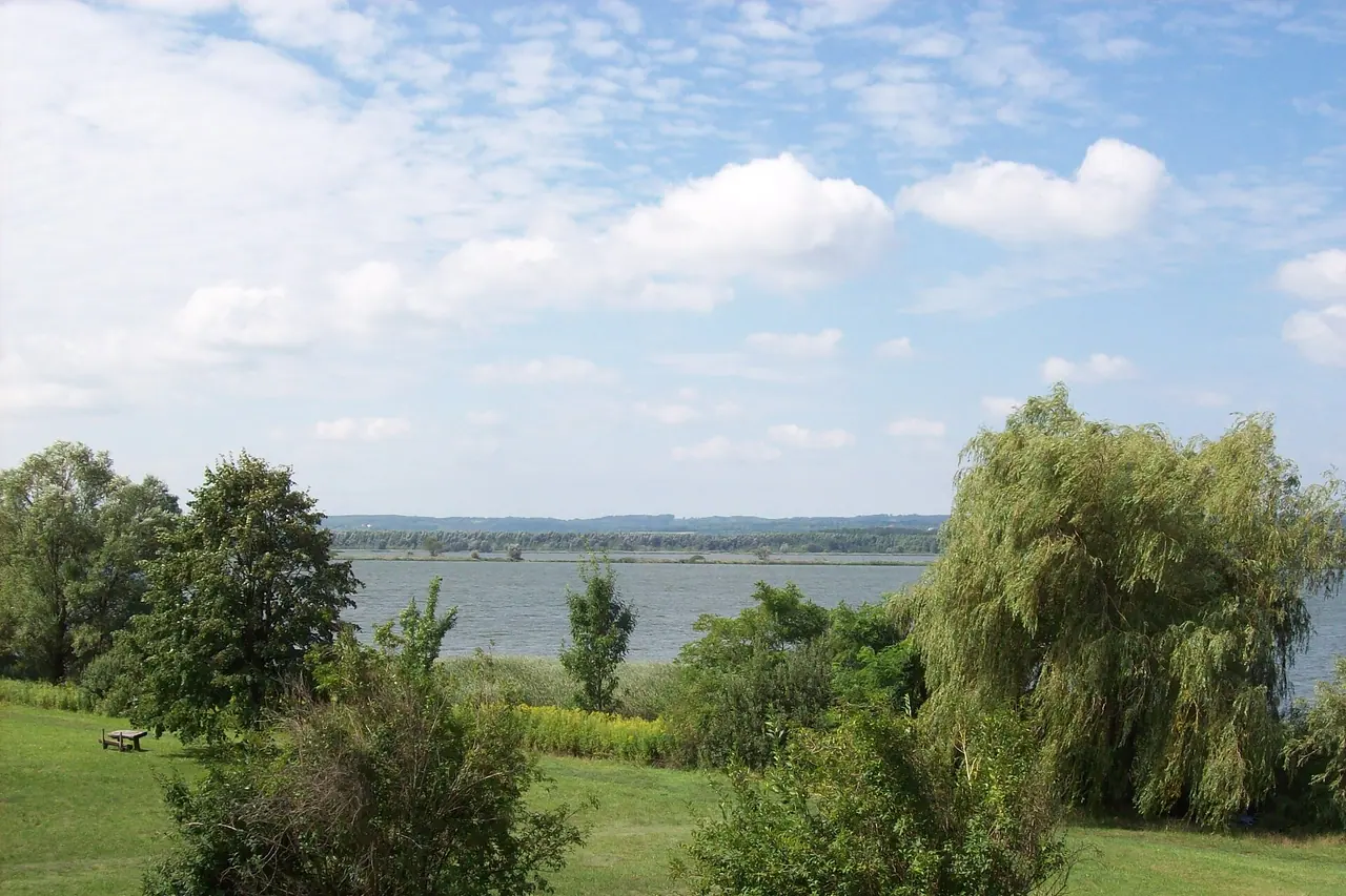 Wasser und Schilfflächen in der Feuchtlandschaft des Kis-Balaton
