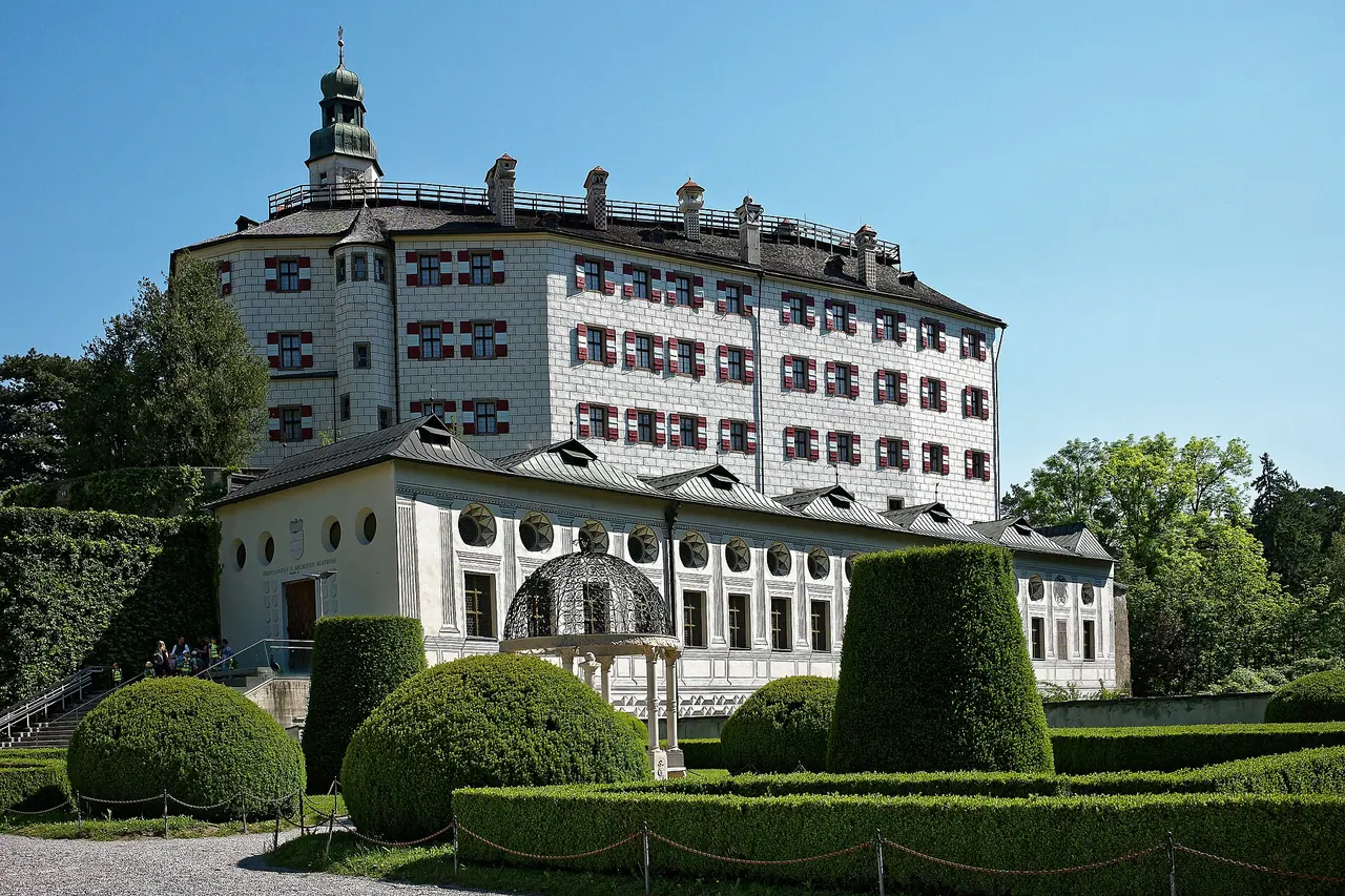 Ambras Castle and its grounds