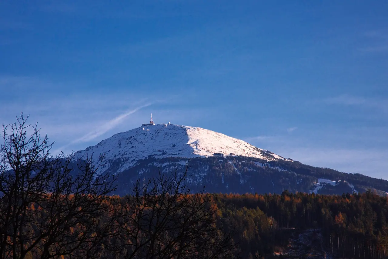 Patscherkofel rising above the Innsbruck region