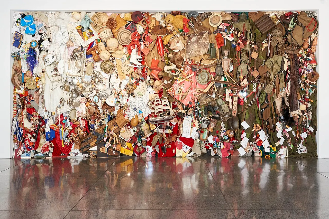 Penny Siopis's Charmed Lives installation displayed at Wits Art Museum in 2015
