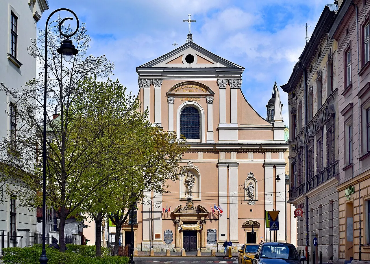 The Carmelite Church on Karmelicka street in Krakow's Piasek