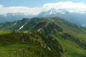 Penken mountain above Mayrhofen