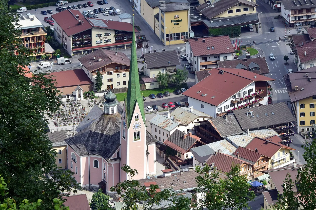 Village church in Zell am Ziller