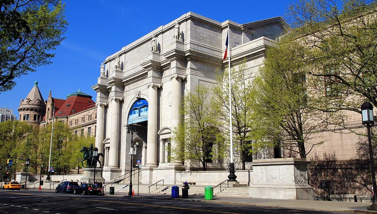 American Museum of Natural History's historic Central Park West facade