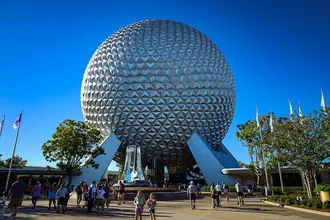 Spaceship Earth at EPCOT in Walt Disney World