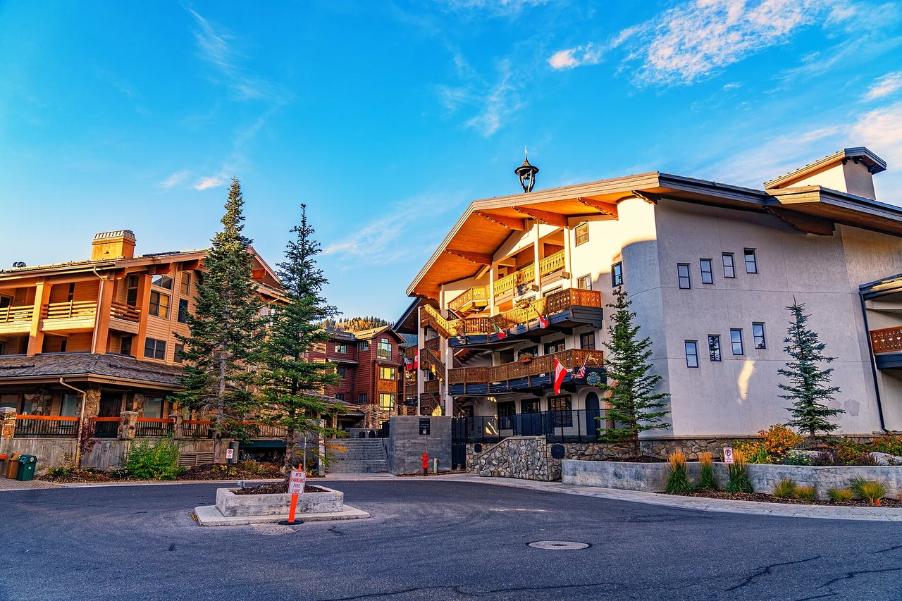 Silver Lake Village im oberen Deer Valley
