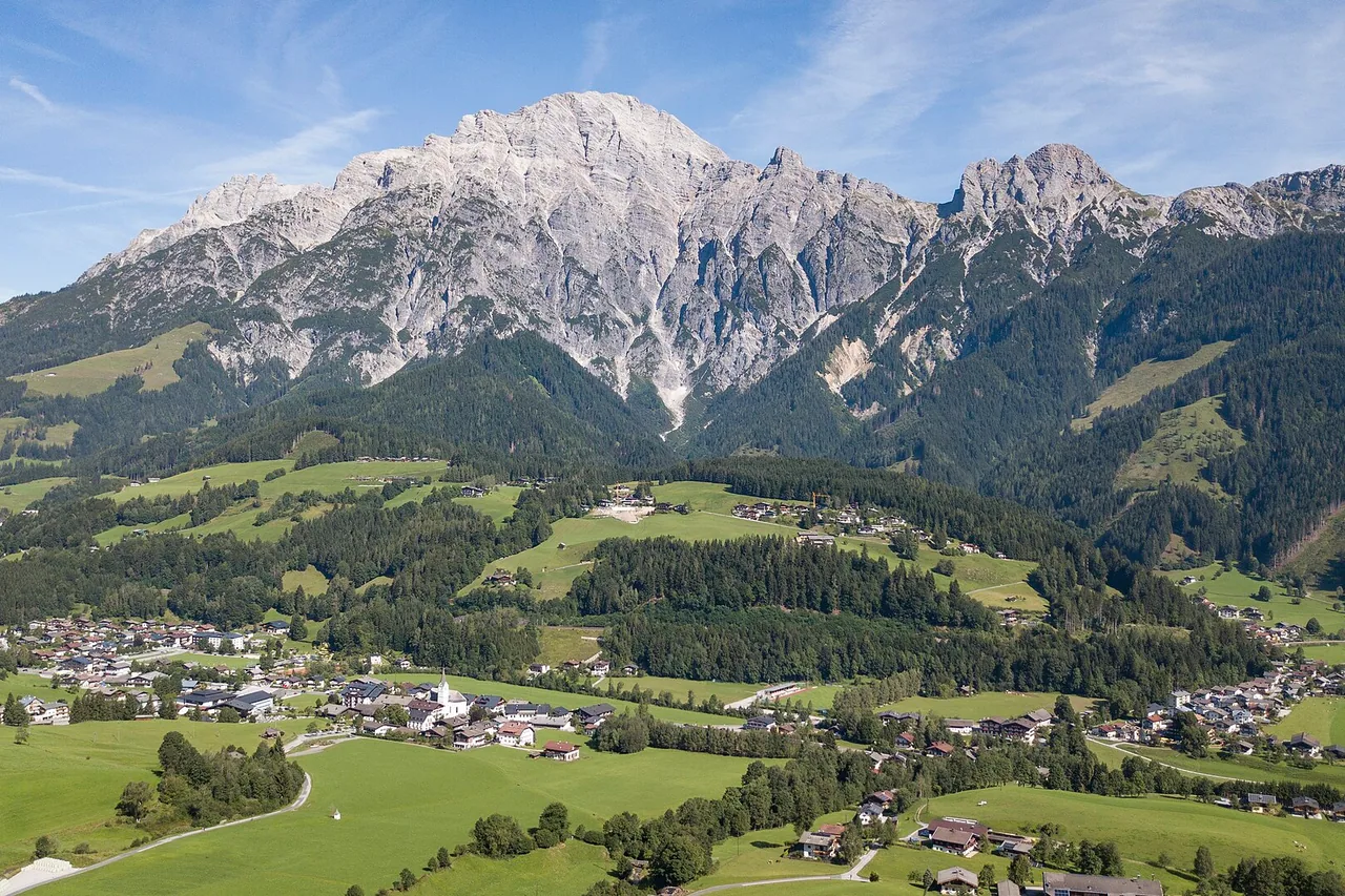Leogang und die umliegenden Berge