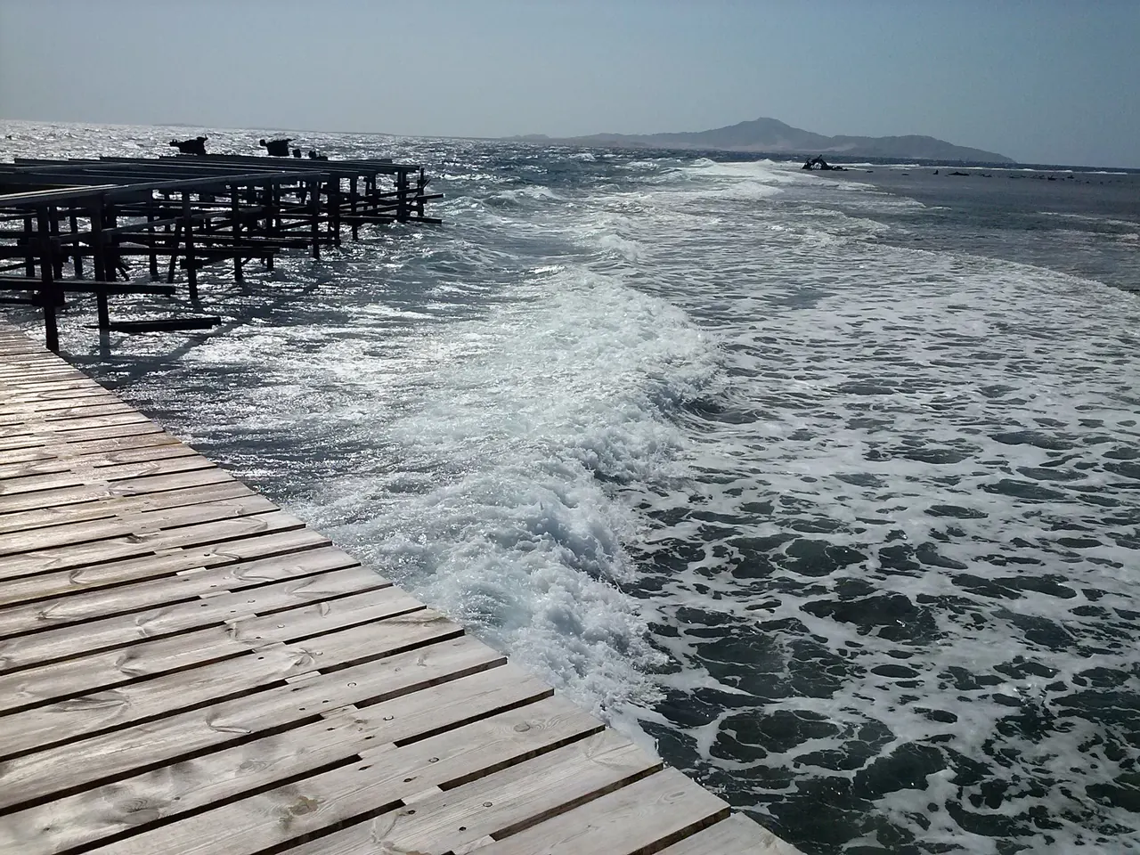 Resort shoreline at Nabq Bay, north of central Sharm el-Sheikh