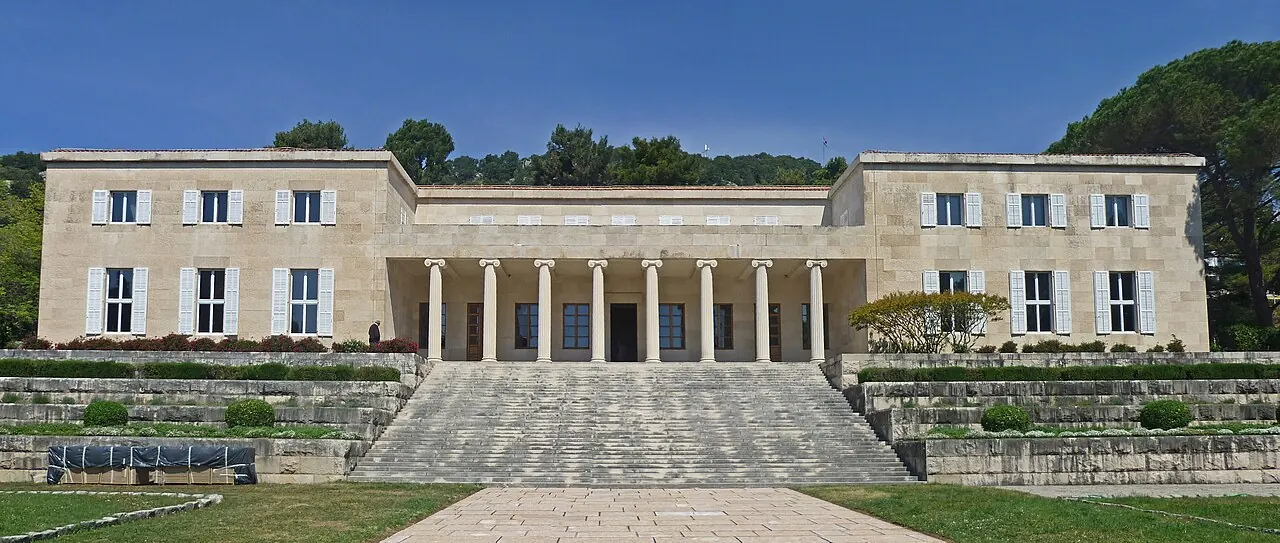 The Meštrović Gallery villa and grounds in the Meje district of Split