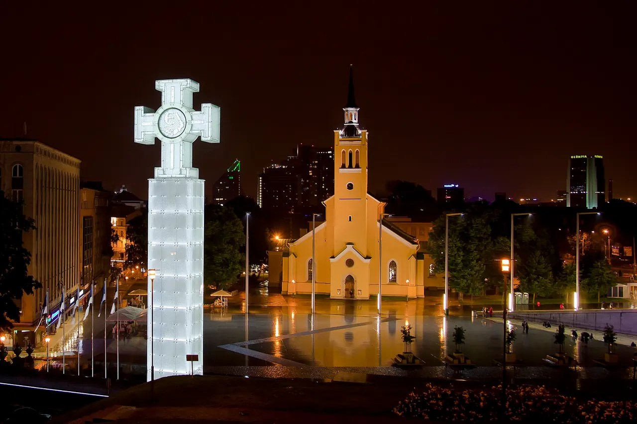War of Independence memorial at Freedom Square in Tallinn
