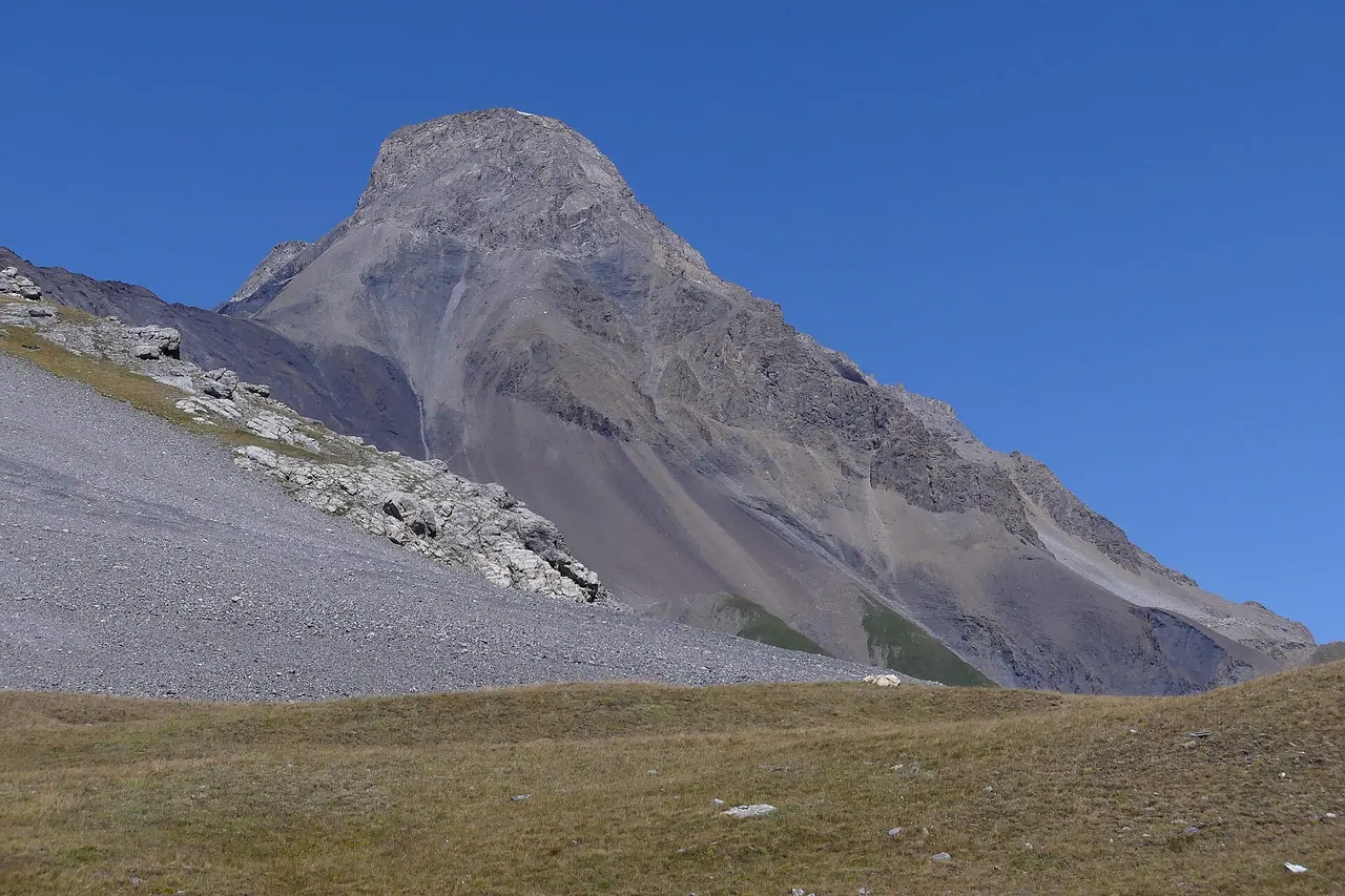 Die Grande Motte inmitten der weiten Landschaft der Vanoise