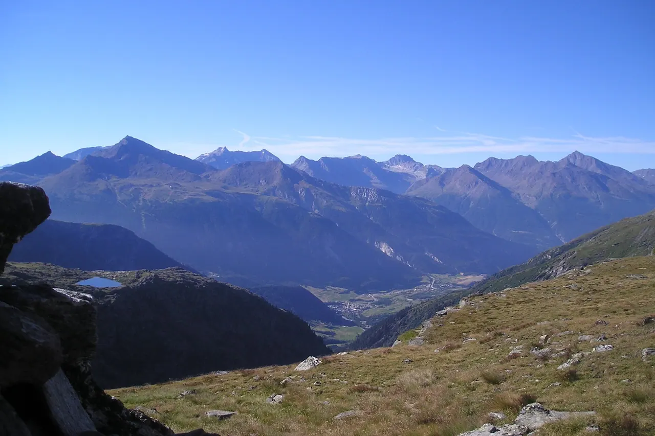 Landschaft der Vanoise oberhalb des Tals von Termignon
