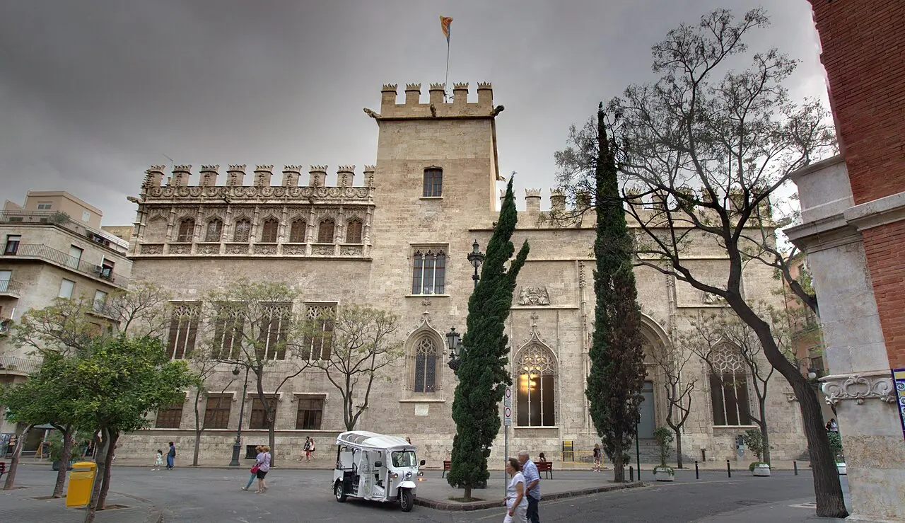 The historic buildings of Valencia's Silk Exchange