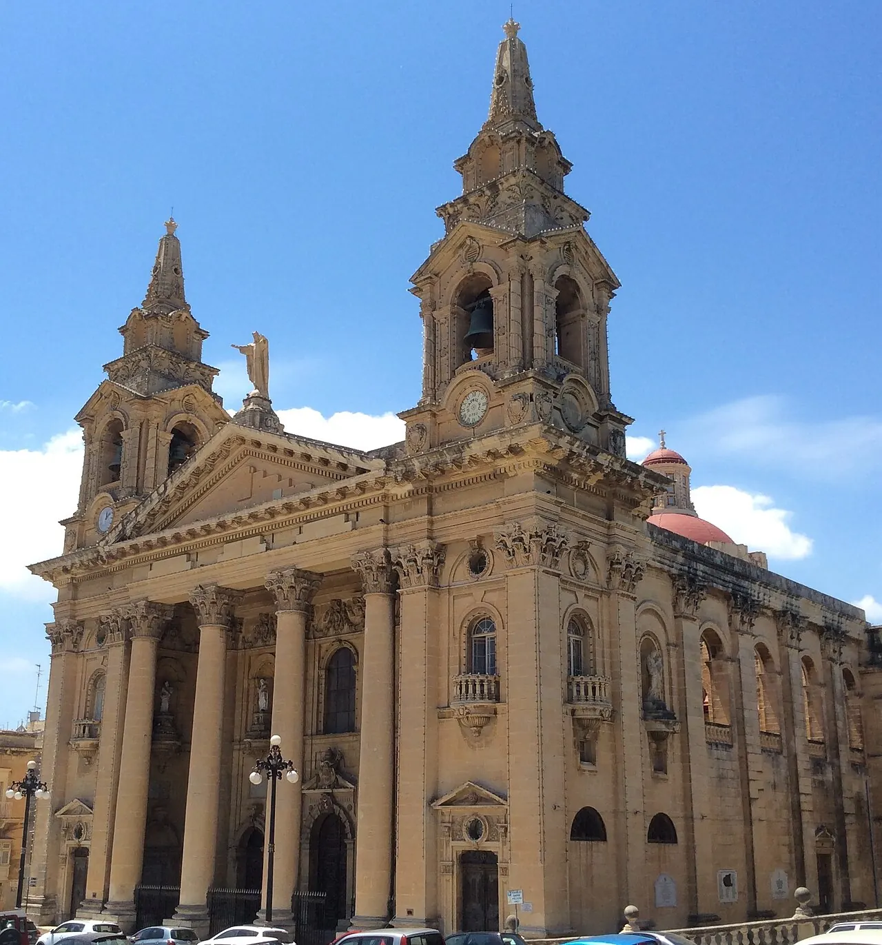 St Publius Parish Church in Floriana