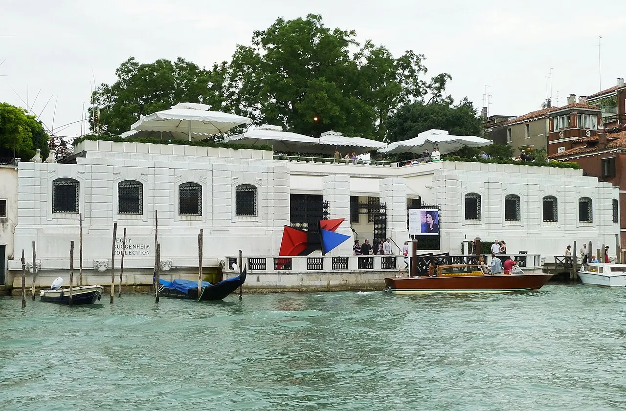 The waterside Palazzo Venier dei Leoni housing the Peggy Guggenheim Collection