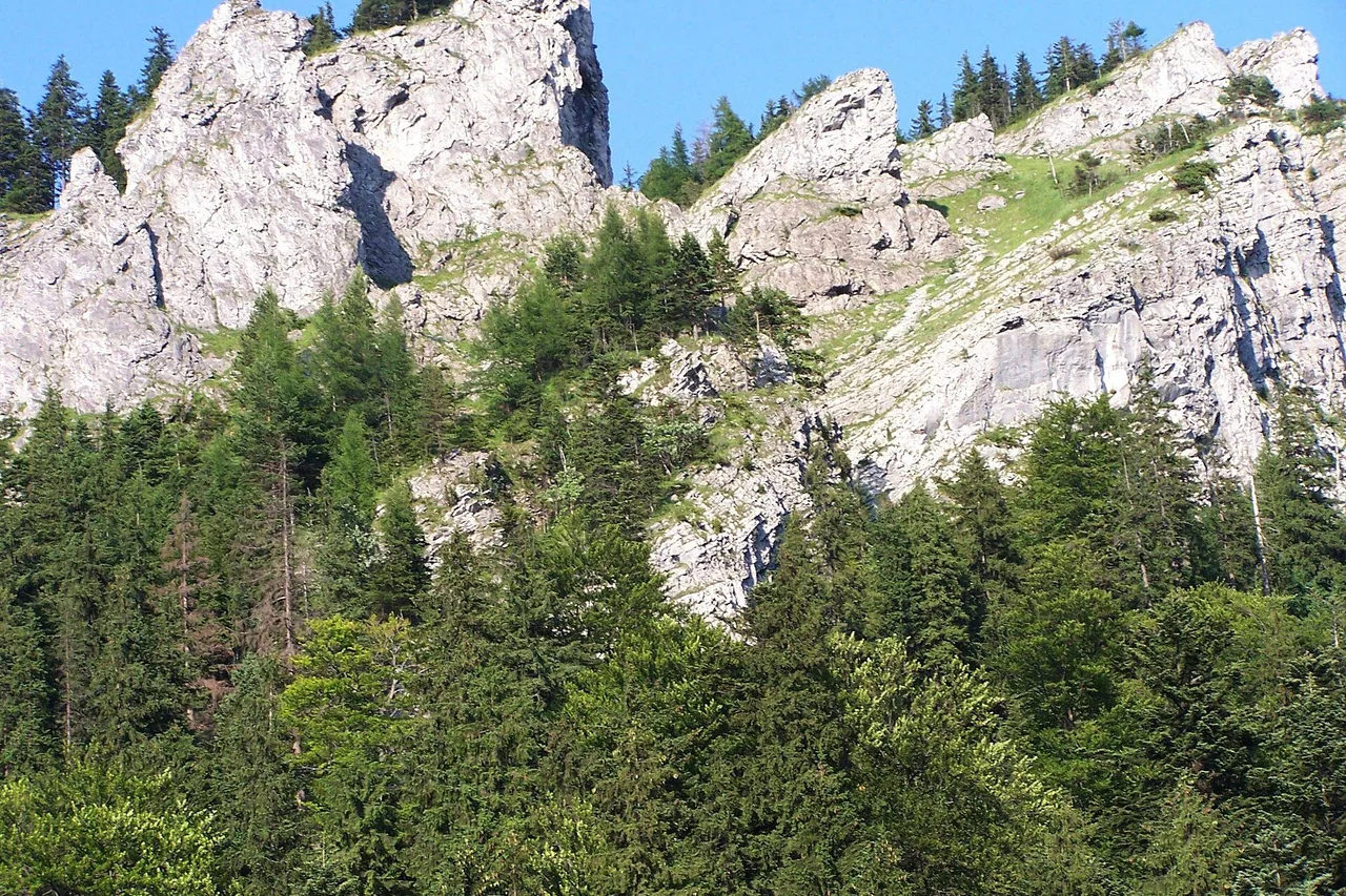 Der Berg Nosal am Rand von Zakopane